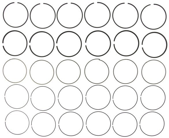 Engine Piston Ring Set MAHLE Clevite 42253CP