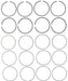 Engine Piston Ring Set MAHLE Clevite 42254CP.030