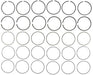 Engine Piston Ring Set MAHLE Clevite 42256CP.020