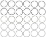 Engine Piston Ring Set MAHLE Clevite 42256CP.030