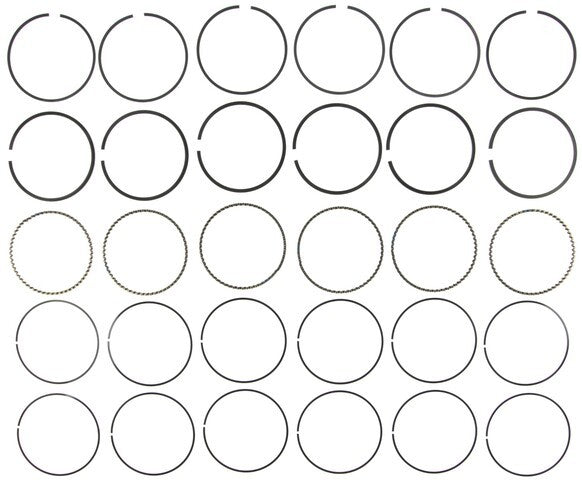 Engine Piston Ring Set MAHLE Clevite 42257CP