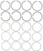 Engine Piston Ring Set MAHLE Clevite 42258CP