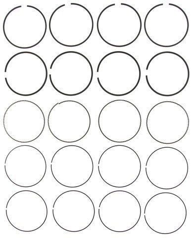 Engine Piston Ring Set MAHLE Clevite 42258CP.030