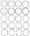 Engine Piston Ring Set MAHLE Clevite 42260CP.030