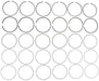 Engine Piston Ring Set MAHLE Clevite 42272CP