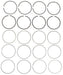 Engine Piston Ring Set MAHLE Clevite 42278CP