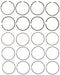 Engine Piston Ring Set MAHLE Clevite 42281CP