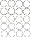 Engine Piston Ring Set MAHLE Clevite 42281CP.040