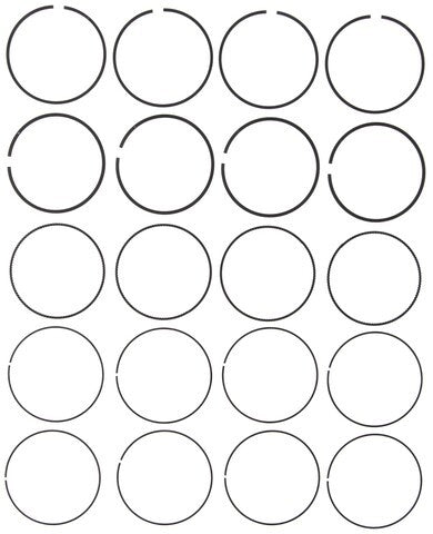 Engine Piston Ring Set MAHLE Clevite 42282CP.030