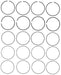 Engine Piston Ring Set MAHLE Clevite 42282CP.030