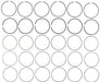 Engine Piston Ring Set MAHLE Clevite 42283CP