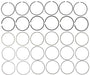 Engine Piston Ring Set MAHLE Clevite 42283CP.040