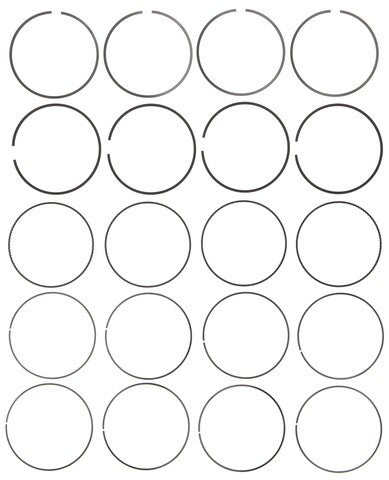 Engine Piston Ring Set MAHLE Clevite 42285CP
