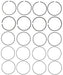 Engine Piston Ring Set MAHLE Clevite 42288CP.020