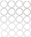 Engine Piston Ring Set MAHLE Clevite 42289CP