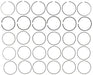 Engine Piston Ring Set MAHLE Clevite 42292CP.030