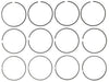 Engine Piston Ring Set MAHLE Clevite 42293.030
