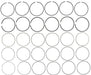 Engine Piston Ring Set MAHLE Clevite 42296CP