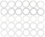 Engine Piston Ring Set MAHLE Clevite 42296CP.040