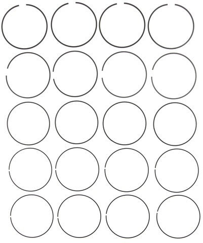 Engine Piston Ring Set MAHLE Clevite 42299CP.040
