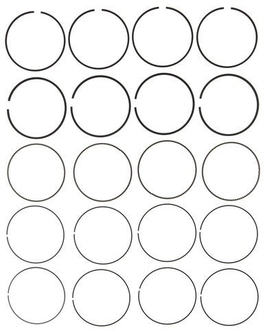 Engine Piston Ring Set MAHLE Clevite 42300CP.040
