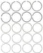 Engine Piston Ring Set MAHLE Clevite 42300CP.040