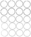 Engine Piston Ring Set MAHLE Clevite 42301CP