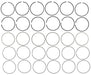 Engine Piston Ring Set MAHLE Clevite 42304CP