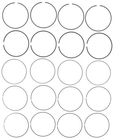 Engine Piston Ring Set MAHLE Clevite 42306CP