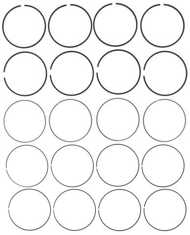 Engine Piston Ring Set MAHLE Clevite 42308CP.020