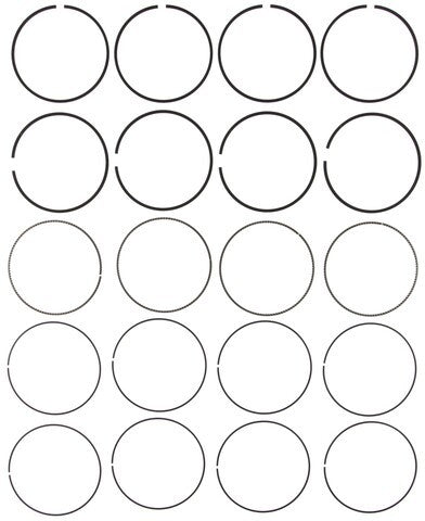 Engine Piston Ring Set MAHLE Clevite 42308CP.040