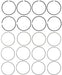 Engine Piston Ring Set MAHLE Clevite 42308CP.040