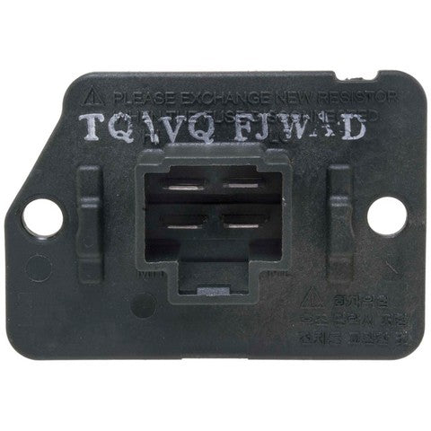 HVAC Blower Motor Resistor WVE 4P1723