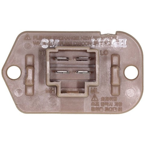 HVAC Blower Motor Resistor WVE 4P1726