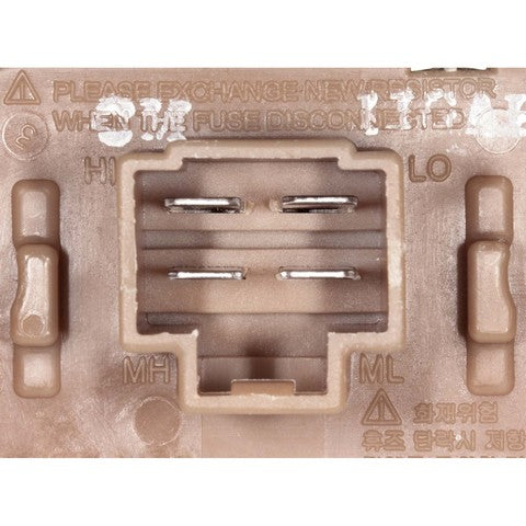 HVAC Blower Motor Resistor WVE 4P1726