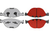 Disc Brake Pad Centric Parts 500.11510