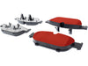 Disc Brake Pad Centric Parts 500.15490