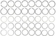 Engine Piston Ring Set MAHLE Clevite 50069CP