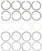 Engine Piston Ring Set MAHLE Clevite 5007.040