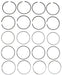 Engine Piston Ring Set MAHLE Clevite 5007.060