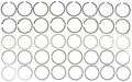 Engine Piston Ring Set MAHLE Clevite 50139.060