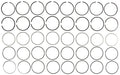 Engine Piston Ring Set MAHLE Clevite 50460