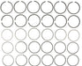 Engine Piston Ring Set MAHLE Clevite 50514CP.040