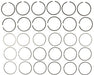 Engine Piston Ring Set MAHLE Clevite 50533CP.030