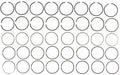 Engine Piston Ring Set MAHLE Clevite 50618.030