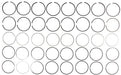 Engine Piston Ring Set MAHLE Clevite 50620.060