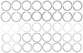 Engine Piston Ring Set MAHLE Clevite 50784CP.030