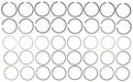 Engine Piston Ring Set MAHLE Clevite 50785