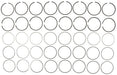 Engine Piston Ring Set MAHLE Clevite 50850.030