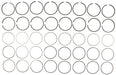 Engine Piston Ring Set MAHLE Clevite 51247CP.030